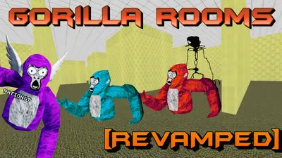 The Gorilla Rooms [REVAMPED] for Gorilla Tag — Download & Install Guide Gorilla Tag mod cover preview