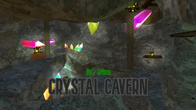Crystal Cavern for Gorilla Tag — Download & Install Guide Gorilla Tag mod cover preview