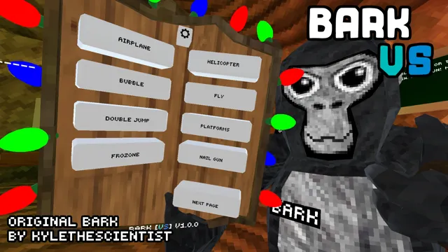BARK ❷ for Gorilla Tag — Download & Install Guide Gorilla Tag mod cover preview