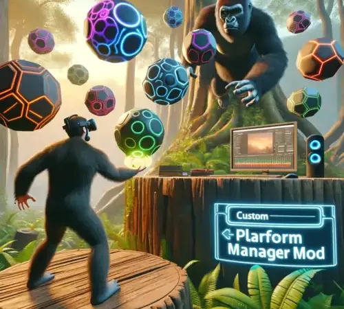 Custom Platforms Manager V2 for Gorilla Tag — Download & Install Guide Gorilla Tag mod cover preview